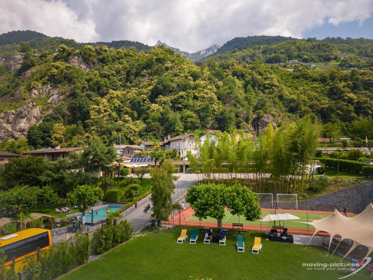 Bamboohouse Motel Riazzino Экстерьер фото